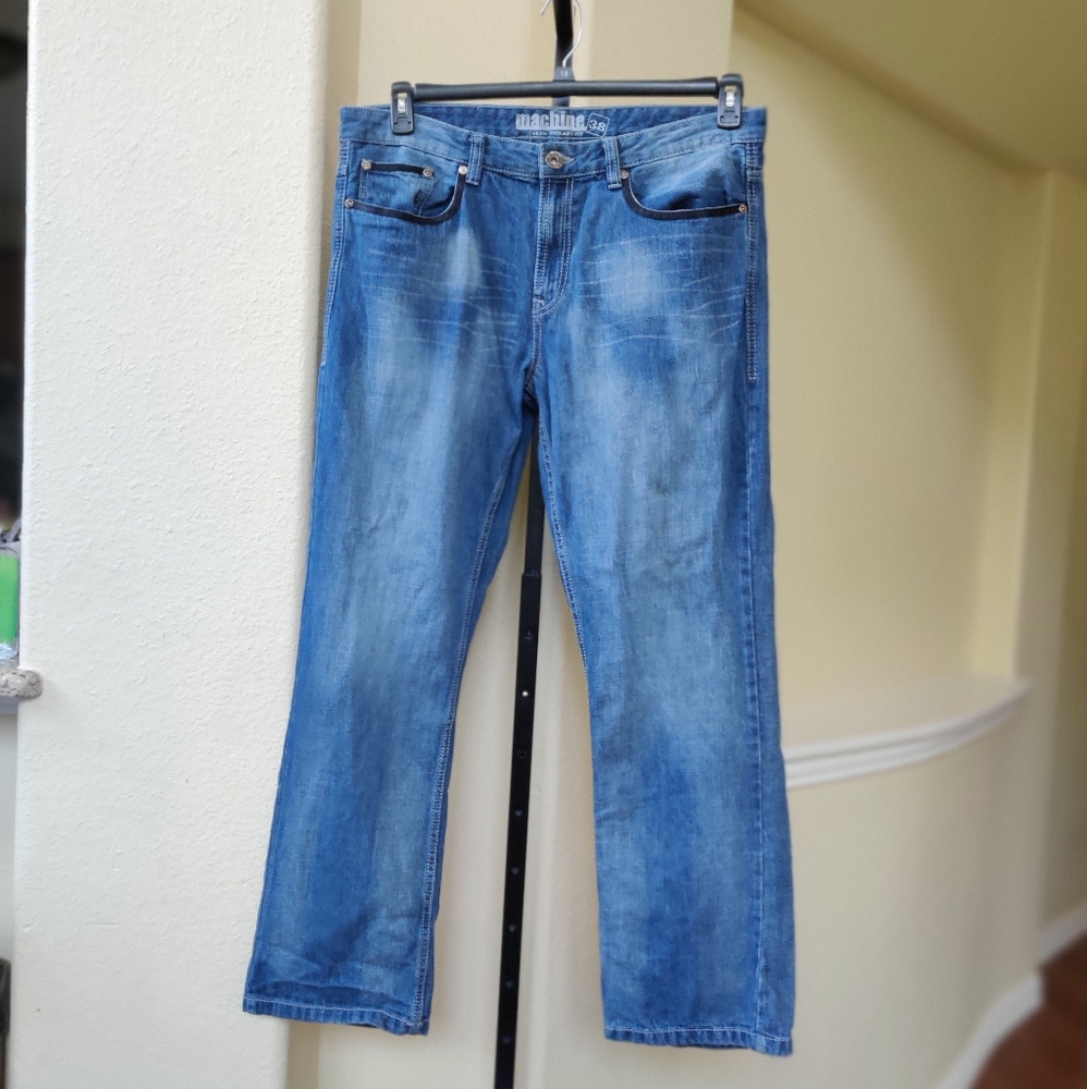 Machine Slim Straight Men's Jeans